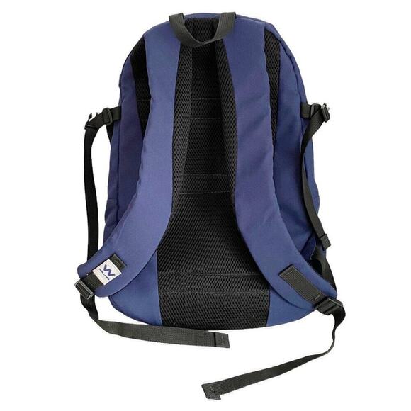 Wollner - Navy Blue Max Backpack Carry On Hiking Camping Daytripping - Picture 6 of 7